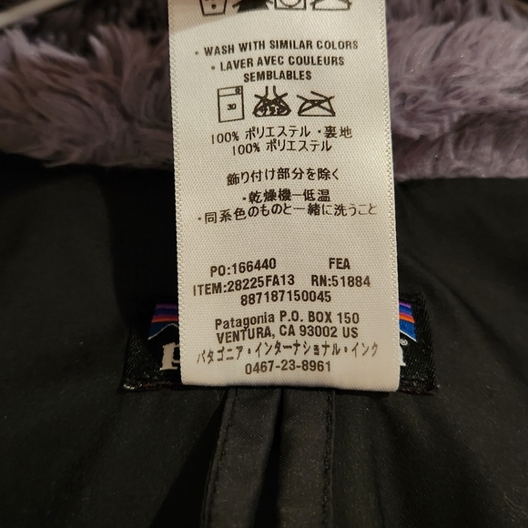 Patagonia Fuzzy Asymmetric Zip Up Teddy Vest Womens Medium Gray - Picture 6 of 6